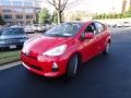 2012 Absolutely Red Toyota Prius c Hybrid Two  photo #3