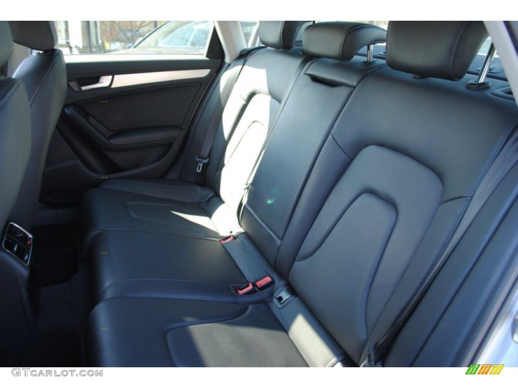 2009 A4 2.0T Premium quattro Sedan - Ice Silver Metallic / Black photo #16