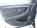SHO Charcoal Black/Mayan Gray Miko Suede Door Panel Photo for 2013 Ford Taurus #63443513