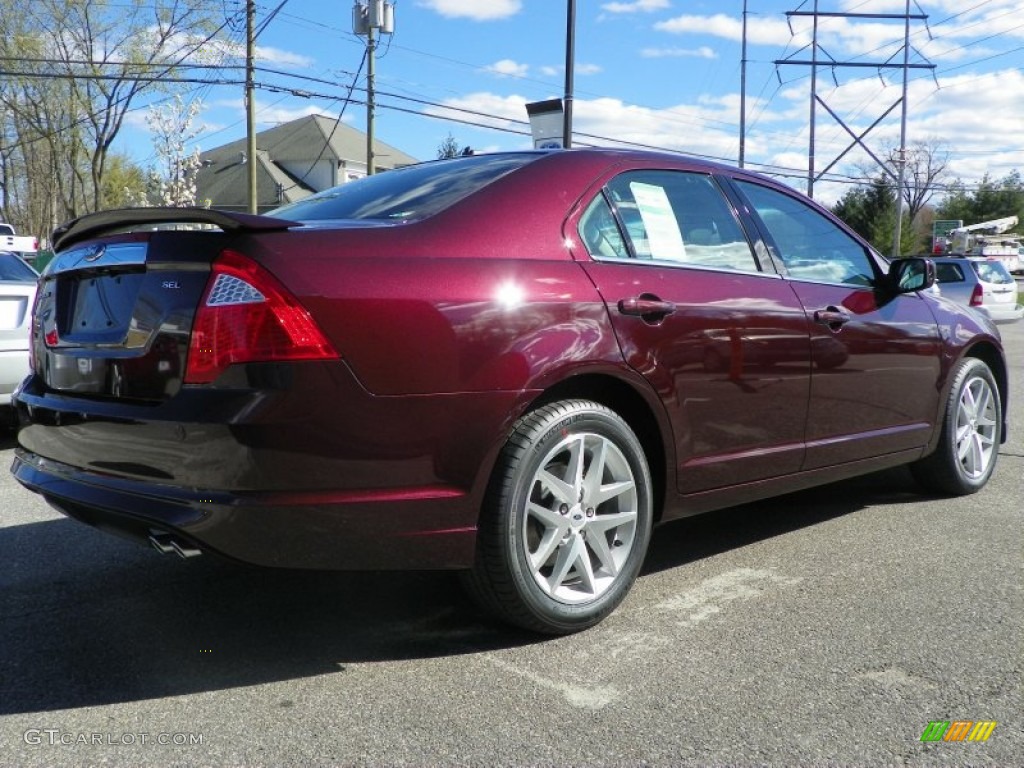 Bordeaux Reserve Metallic 2012 Ford Fusion SEL Exterior Photo #63443783