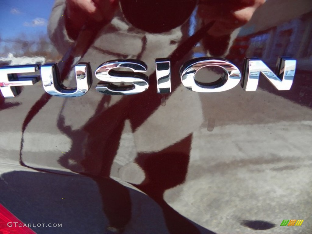 2012 Fusion SEL - Bordeaux Reserve Metallic / Charcoal Black photo #14