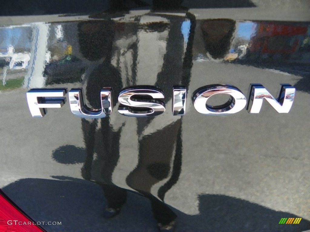 2012 Fusion SEL - Tuxedo Black Metallic / Charcoal Black photo #14
