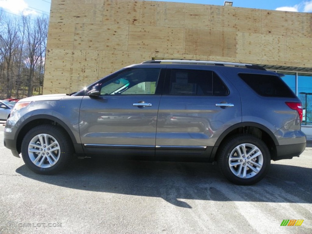 Sterling Gray Metallic Ford Explorer