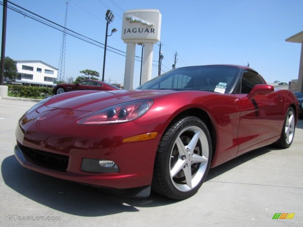 2011 Corvette Coupe - Crystal Red Tintcoat Metallic / Cashmere photo #5