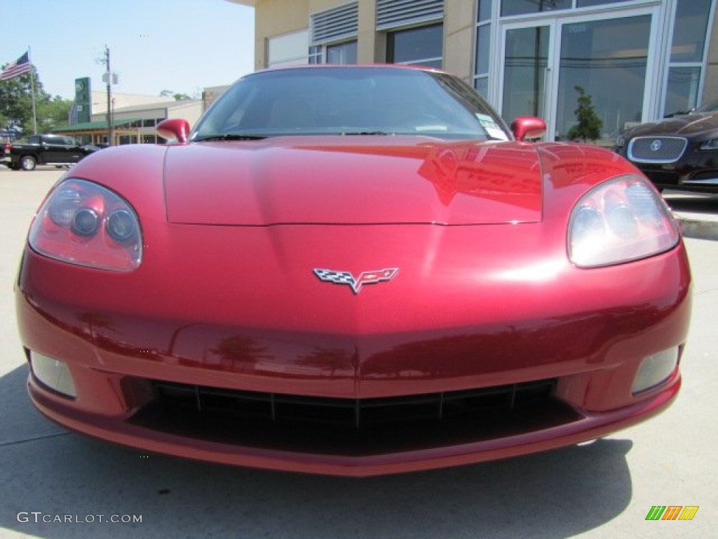 2011 Corvette Coupe - Crystal Red Tintcoat Metallic / Cashmere photo #6