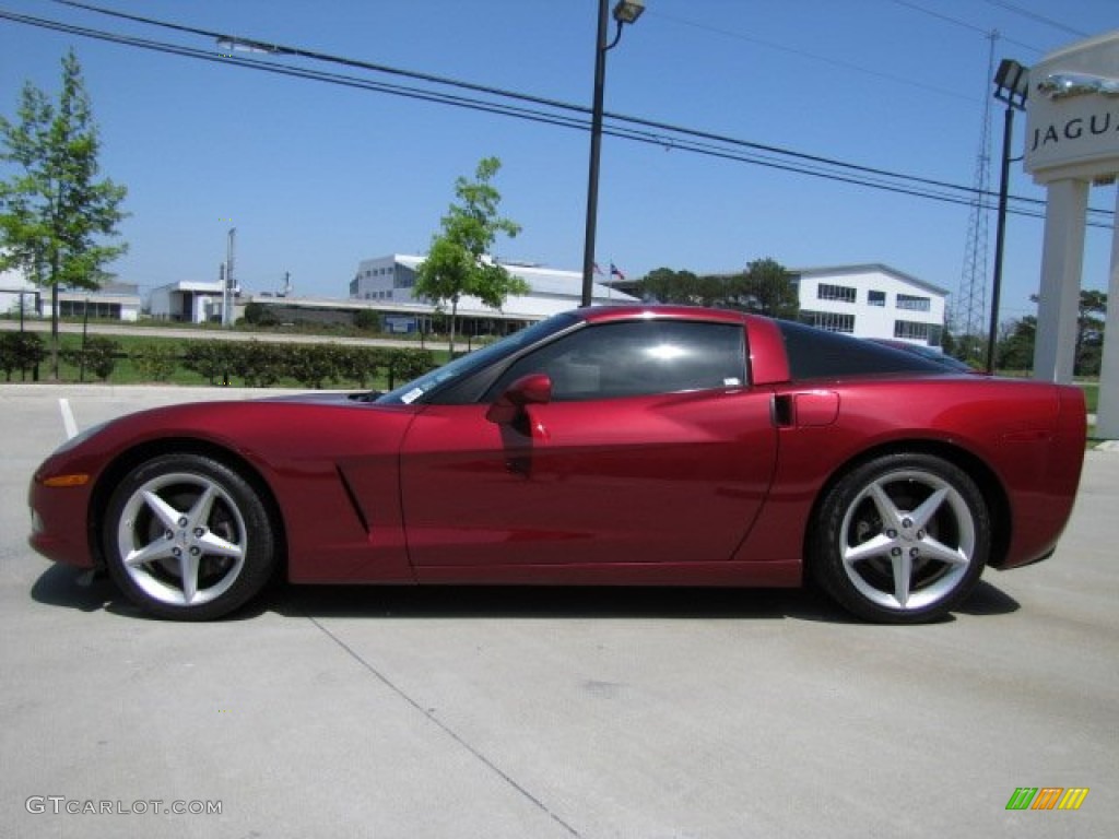 2011 Corvette Coupe - Crystal Red Tintcoat Metallic / Cashmere photo #7