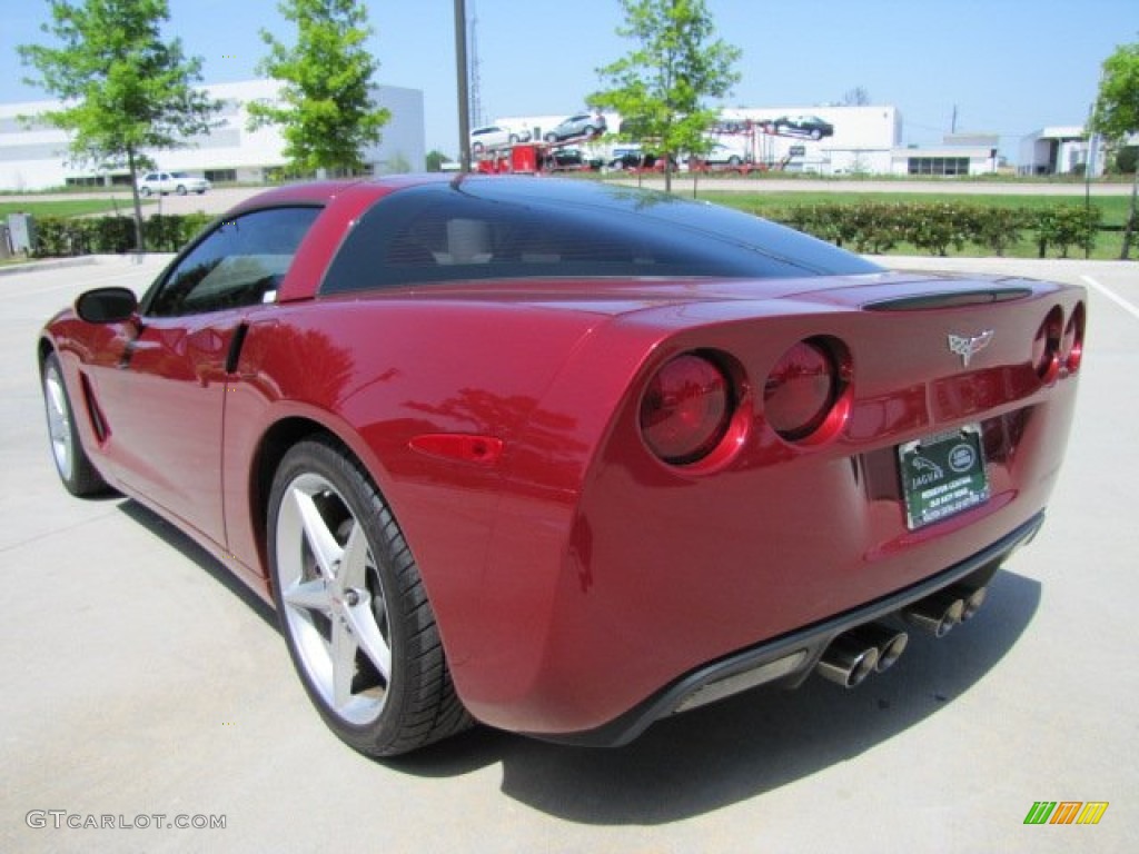 2011 Corvette Coupe - Crystal Red Tintcoat Metallic / Cashmere photo #8