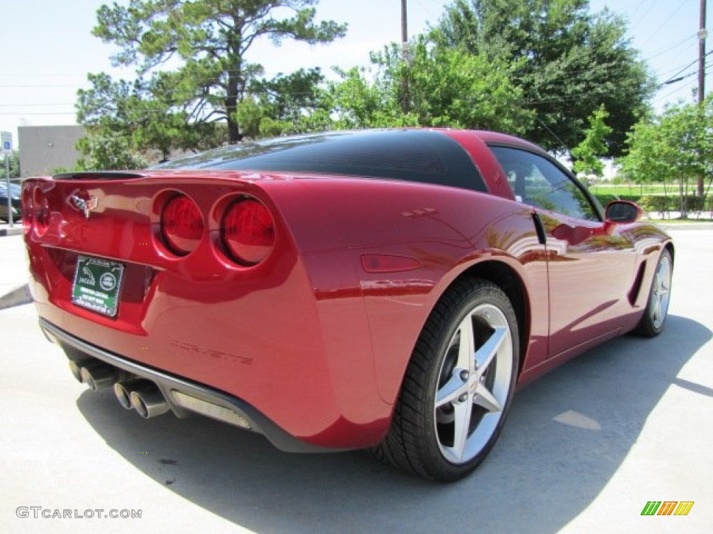 2011 Corvette Coupe - Crystal Red Tintcoat Metallic / Cashmere photo #11