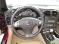 Cashmere 2011 Chevrolet Corvette Coupe Steering Wheel