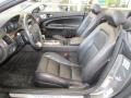  2009 XK XKR Portfolio Edition Convertible Charcoal Interior