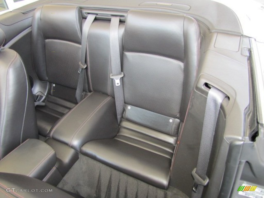 2009 Jaguar XK XKR Portfolio Edition Convertible Rear Seat Photo #63444754