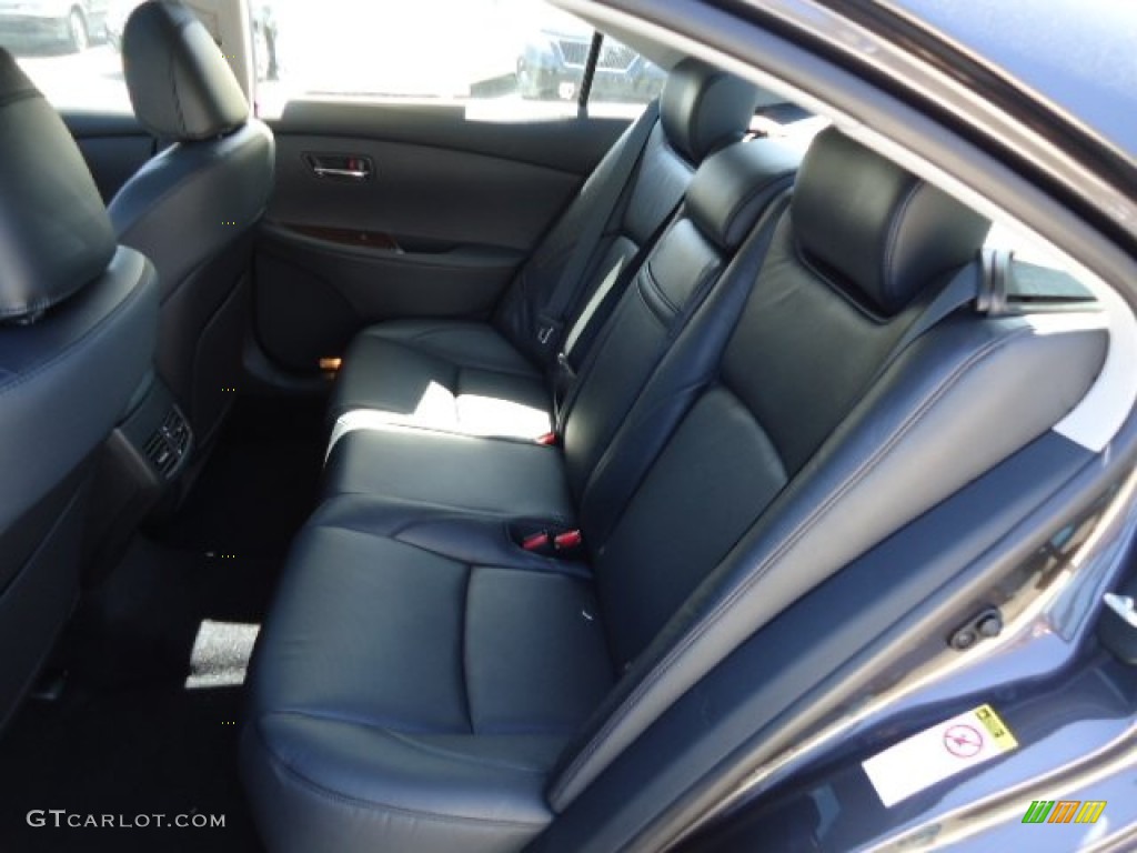 2012 ES 350 - Truffle Brown Mica / Black photo #11