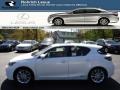2012 Starfire White Pearl Lexus CT 200h Hybrid Premium  photo #1
