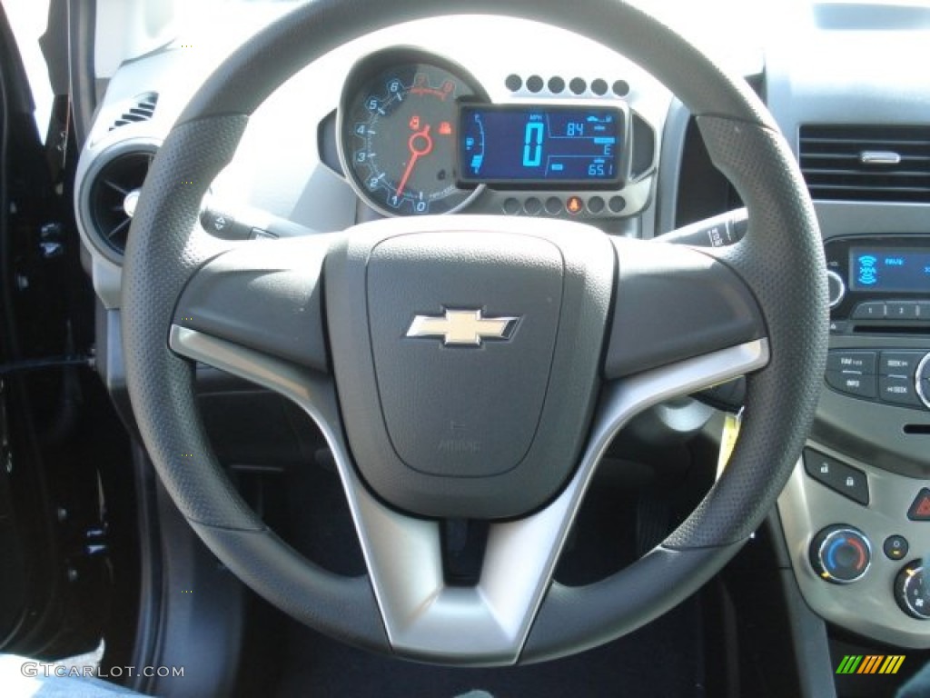 2012 Chevrolet Sonic LS Hatch Steering Wheel Photos