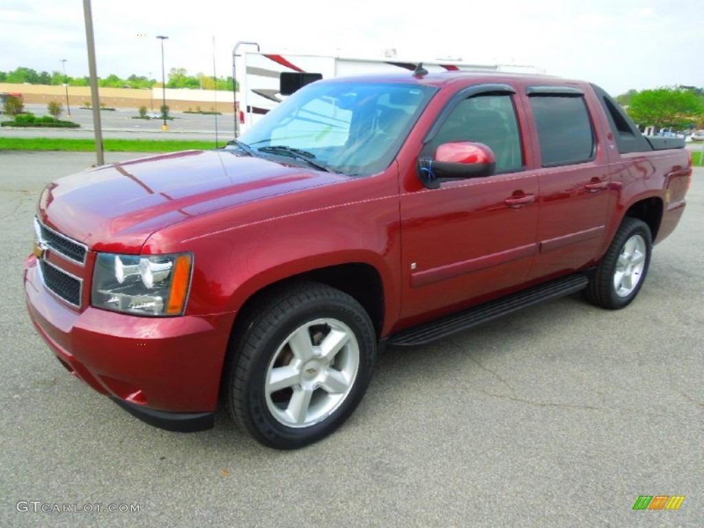 Deep Ruby Red Metallic 2008 Chevrolet Avalanche LT Exterior Photo #63445804