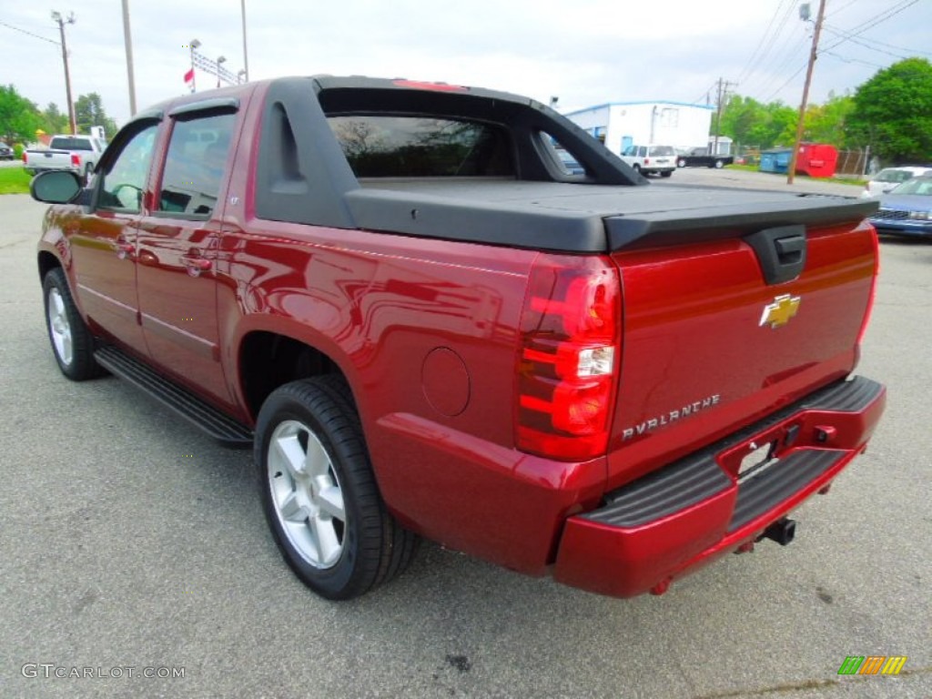 Deep Ruby Red Metallic 2008 Chevrolet Avalanche LT Exterior Photo #63445829