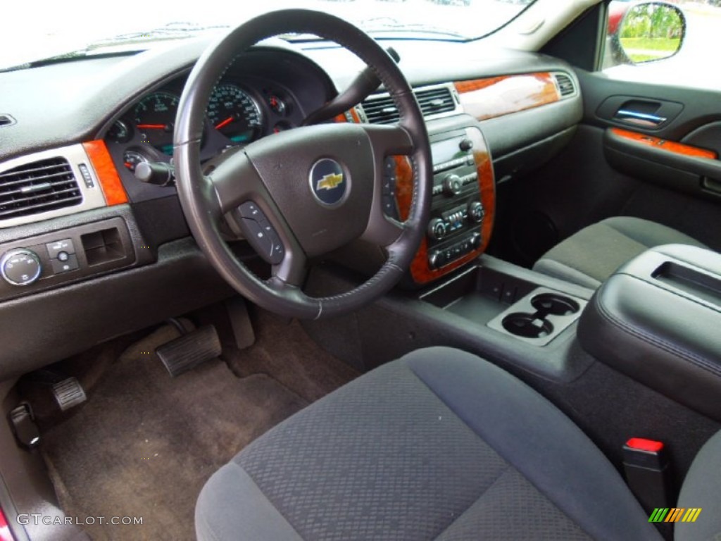 Ebony Interior 2008 Chevrolet Avalanche LT Photo #63446006
