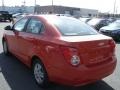 2012 Inferno Orange Metallic Chevrolet Sonic LS Sedan  photo #6