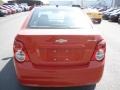2012 Inferno Orange Metallic Chevrolet Sonic LS Sedan  photo #7