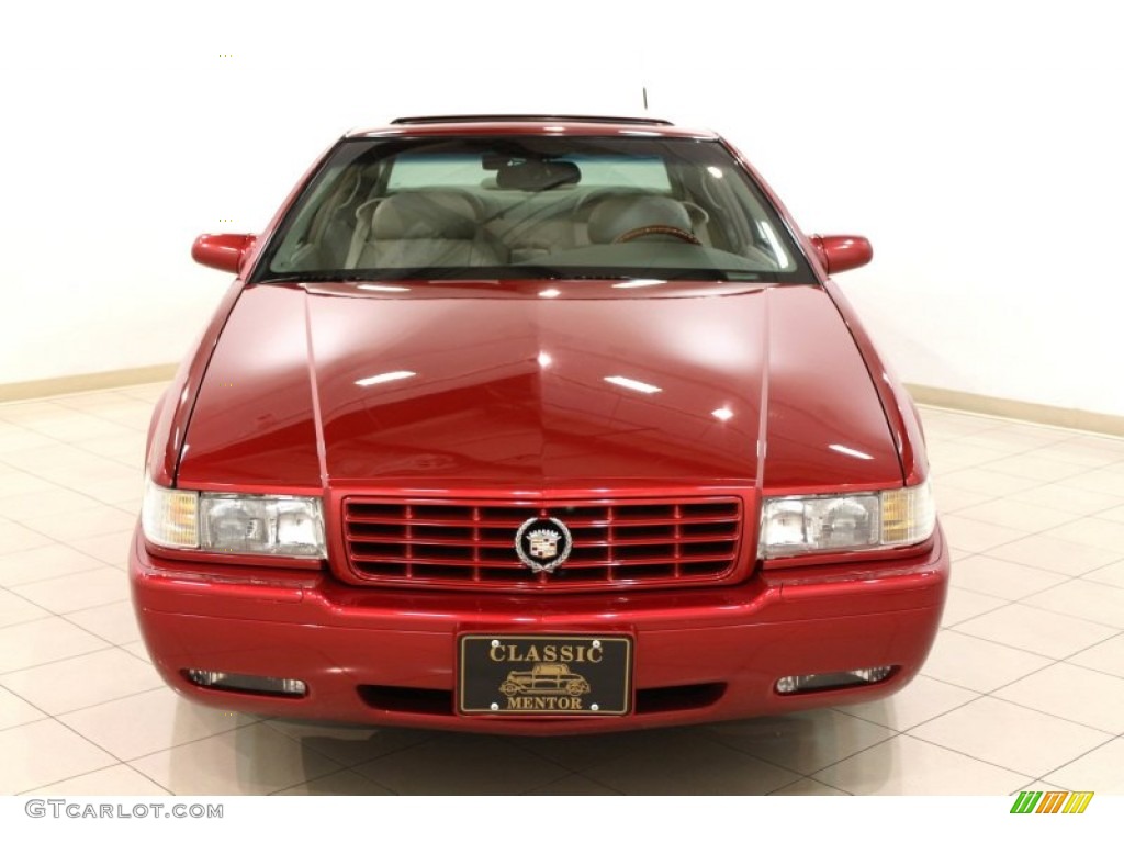 2001 Eldorado ETC - Crimson Red Pearl / Shale photo #2