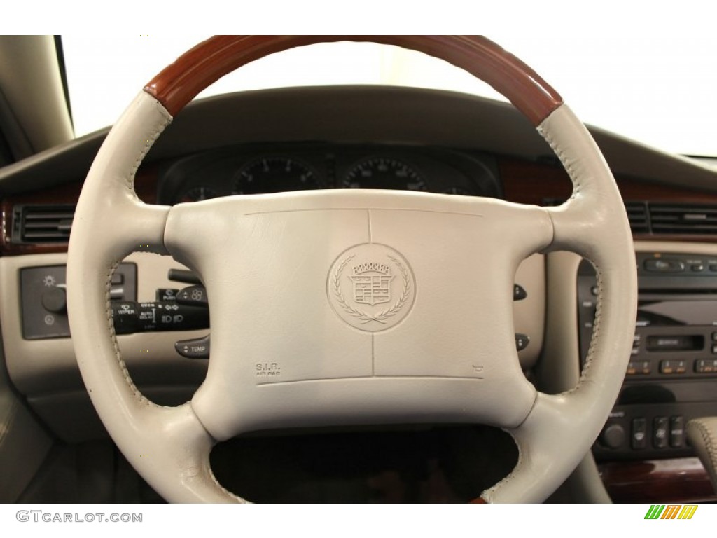 2001 Cadillac Eldorado ETC Shale Steering Wheel Photo #63446651