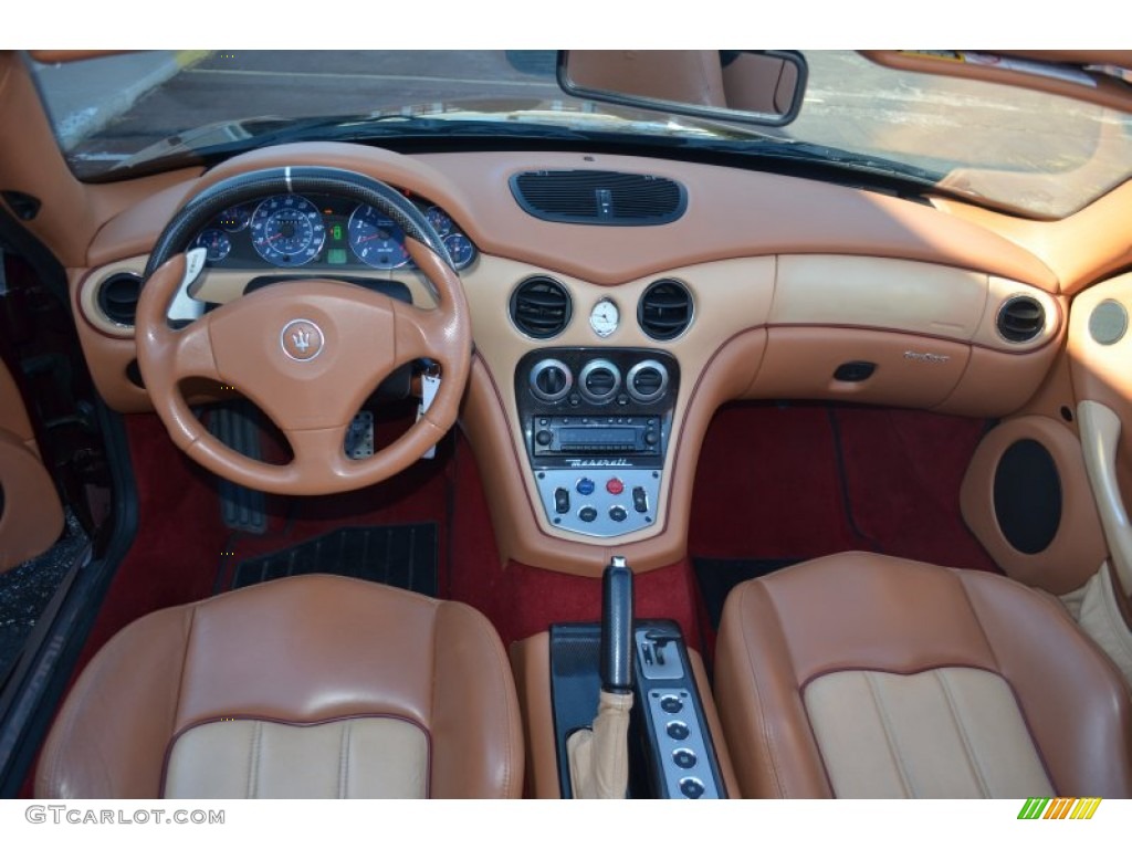 2006 Maserati GranSport Spyder Cuoio (Saddle) Dashboard Photo #63447314