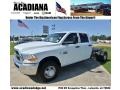 2011 Bright White Dodge Ram 3500 HD ST Crew Cab 4x4 Chassis  photo #1