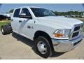 2011 Bright White Dodge Ram 3500 HD ST Crew Cab 4x4 Chassis  photo #10