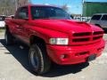 1999 Flame Red Dodge Ram 2500 Sport Extended Cab 4x4  photo #3