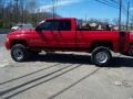 1999 Flame Red Dodge Ram 2500 Sport Extended Cab 4x4  photo #7