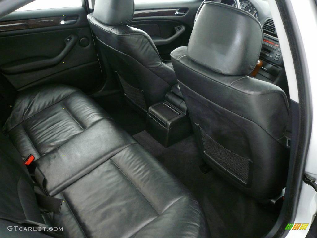 2001 3 Series 325i Sedan - Titanium Silver Metallic / Black photo #14