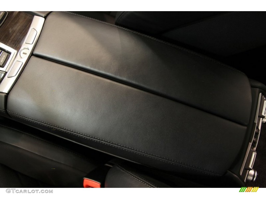 2009 7 Series 750Li Sedan - Milano Beige Metallic / Black Nappa Leather photo #31