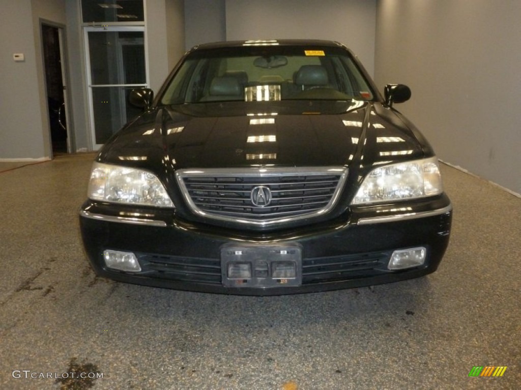 2002 RL 3.5 Sedan - Nighthawk Black / Parchment photo #4