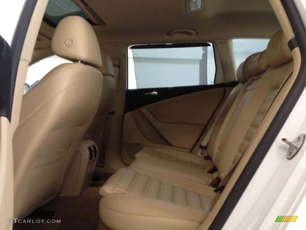 Pure Beige Interior 2008 Volkswagen Passat VR6 4Motion Wagon Photo #63452202
