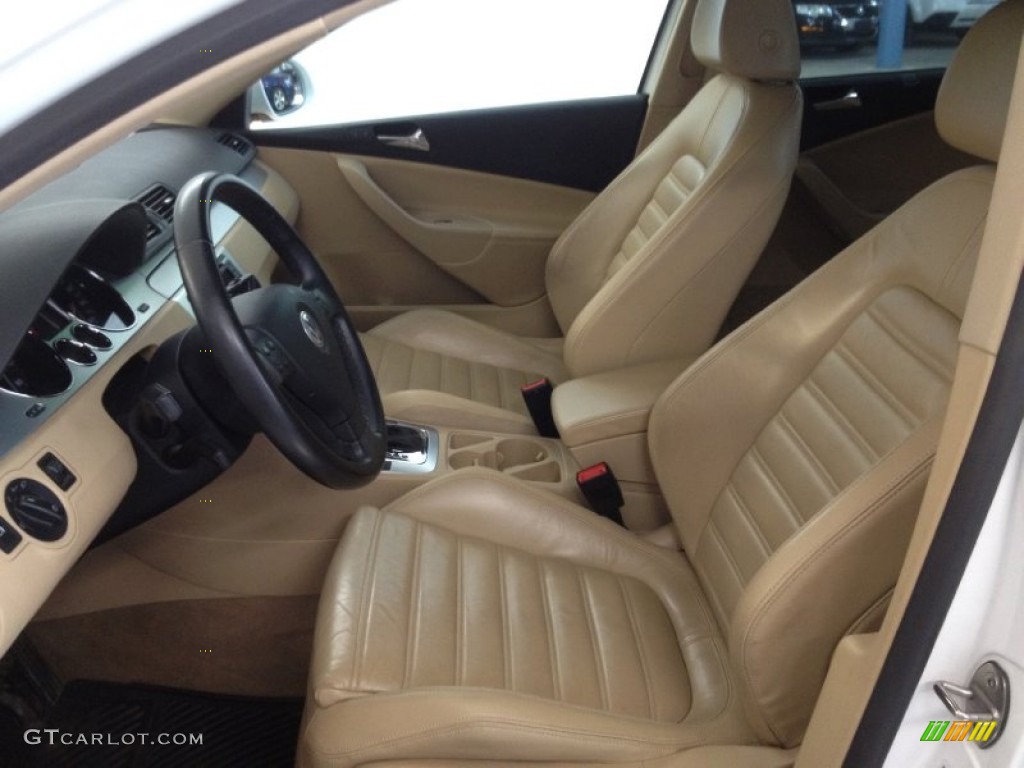 Pure Beige Interior 2008 Volkswagen Passat VR6 4Motion Wagon Photo #63452257