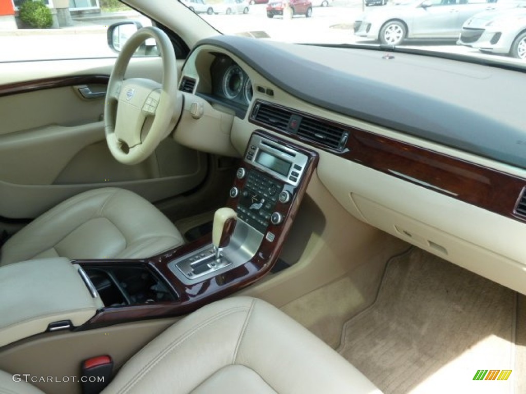 Sandstone Beige Interior 2008 Volvo S80 V8 AWD Photo #63453245