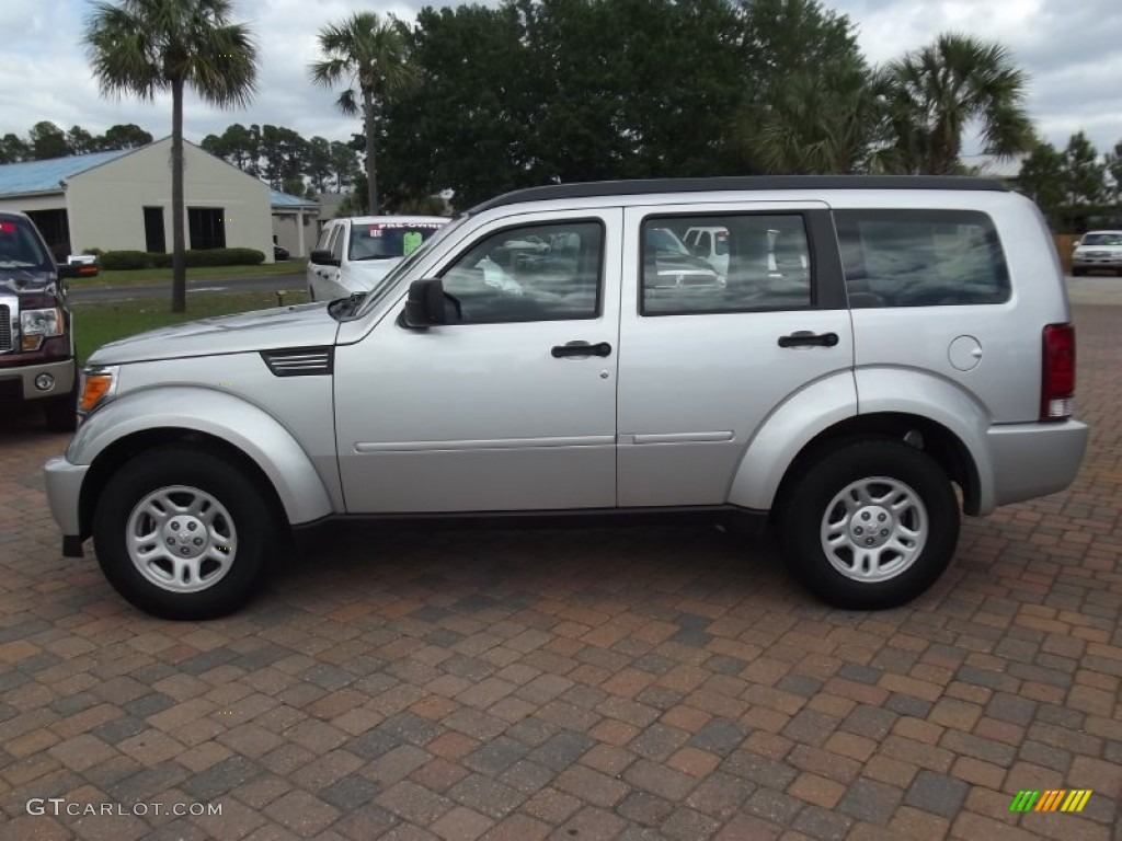 Bright Silver Metallic 2011 Dodge Nitro Heat Exterior Photo #63453814