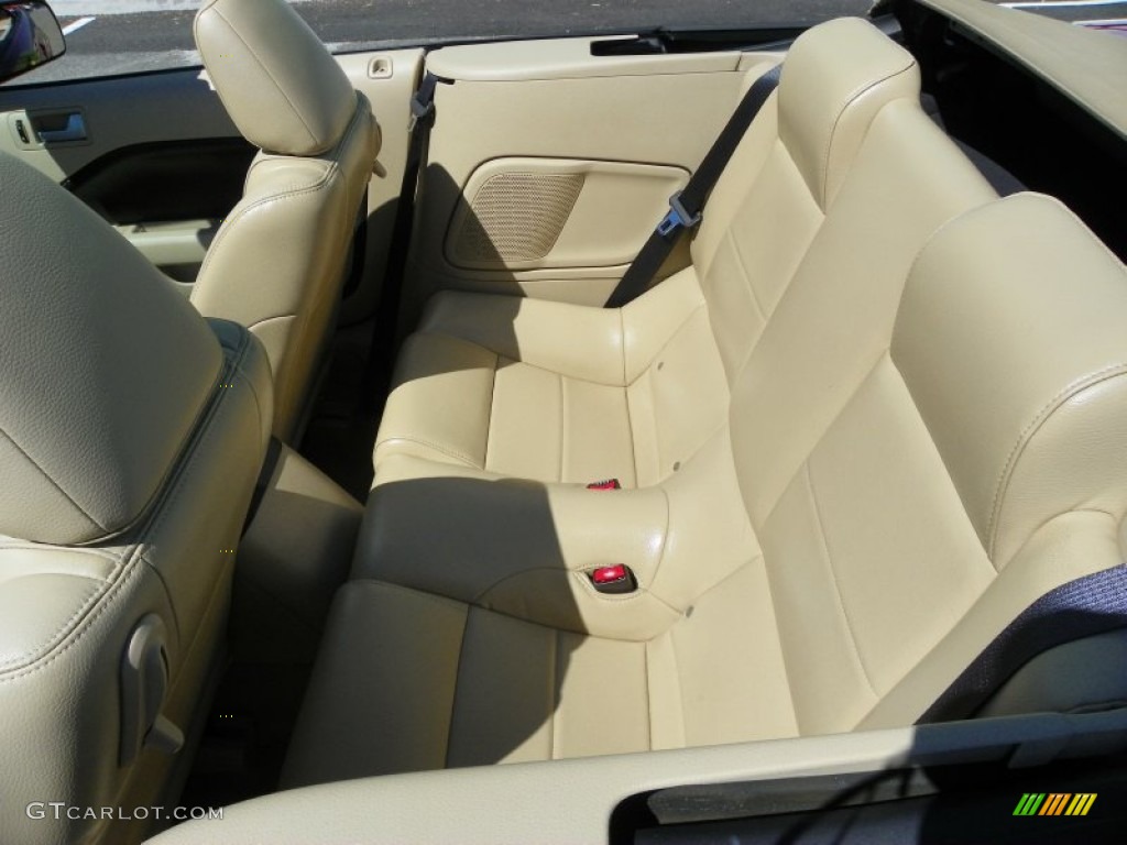 2006 Mustang V6 Premium Convertible - Redfire Metallic / Light Parchment photo #6