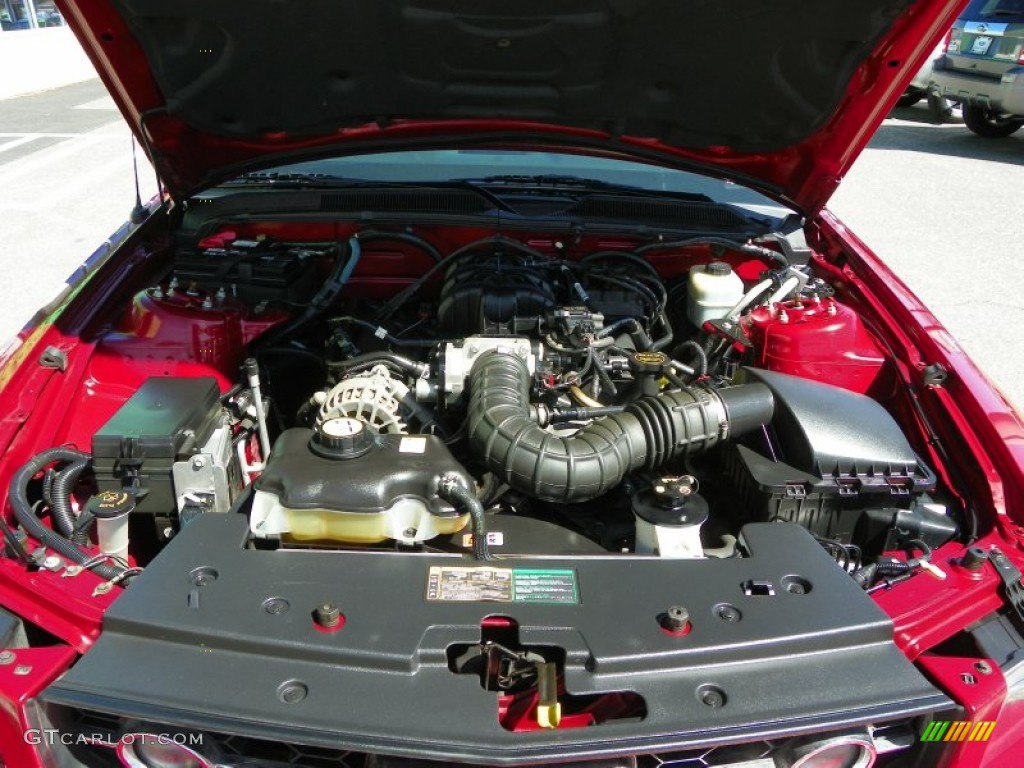 2006 Mustang V6 Premium Convertible - Redfire Metallic / Light Parchment photo #8