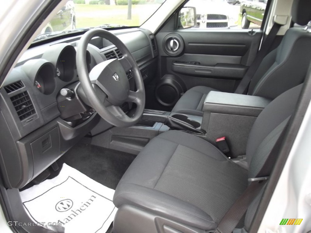 Dark Slate Gray Interior 2011 Dodge Nitro Heat Photo #63453874