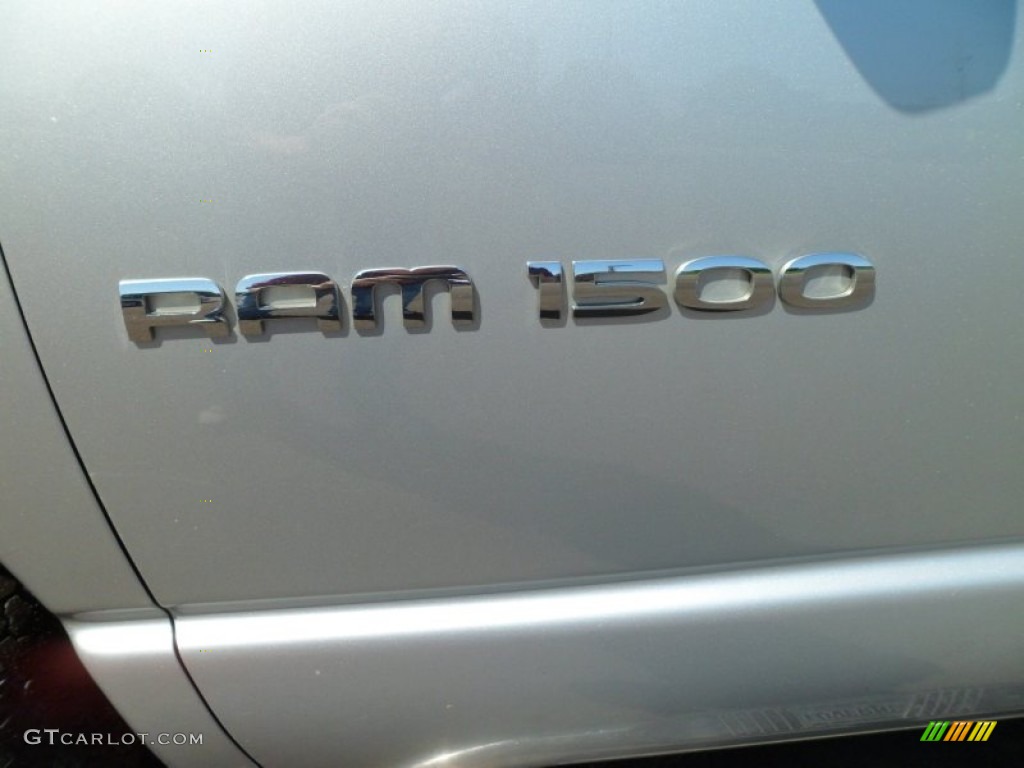 2002 Ram 1500 Sport Quad Cab 4x4 - Bright Silver Metallic / Navy Blue photo #11