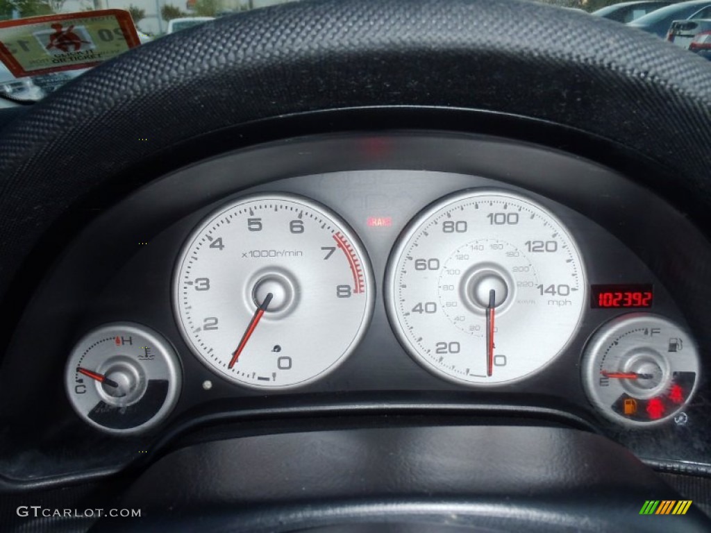 2002 Acura RSX Sports Coupe Gauges Photo #63455770