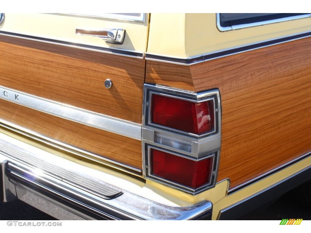 1980 LeSabre Estate Wagon - Yellow / Tan photo #24