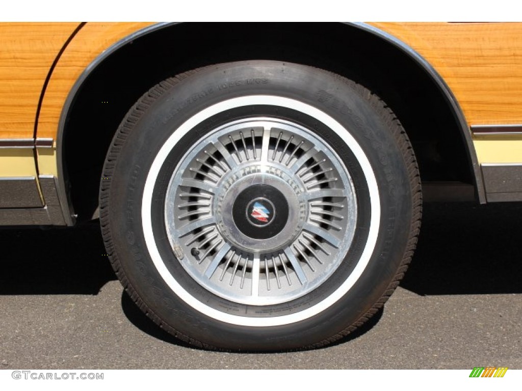 1980 LeSabre Estate Wagon - Yellow / Tan photo #35