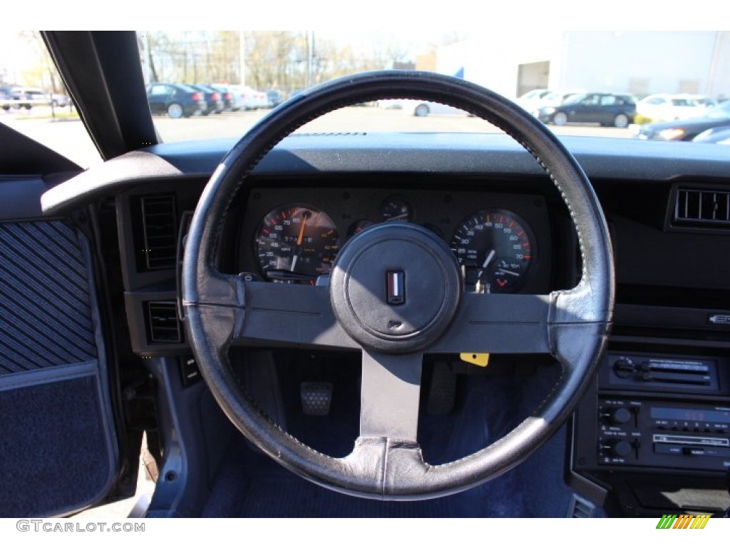 1984 Chevrolet Camaro Z28 Blue Steering Wheel Photo #63456193