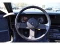 1984 Chevrolet Camaro Blue Interior Steering Wheel Photo