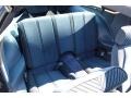 1984 Chevrolet Camaro Blue Interior Rear Seat Photo