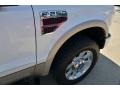 2010 White Platinum Tri-Coat Ford F250 Super Duty Lariat Crew Cab 4x4  photo #11