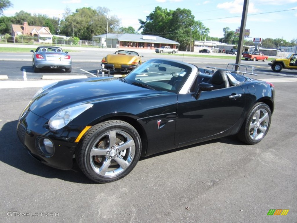 Mysterious Black 2007 Pontiac Solstice GXP Roadster Exterior Photo #63457994