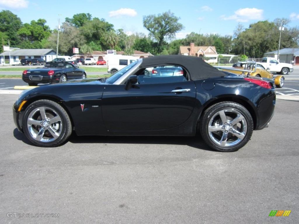 Mysterious Black 2007 Pontiac Solstice GXP Roadster Exterior Photo #63458059
